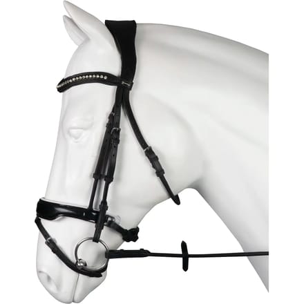 Horka Hoofdstel Favorit Zwart/wit Full
