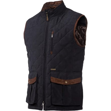 Elegante gewatteerde mouwloze wollenjas Baleno Thames