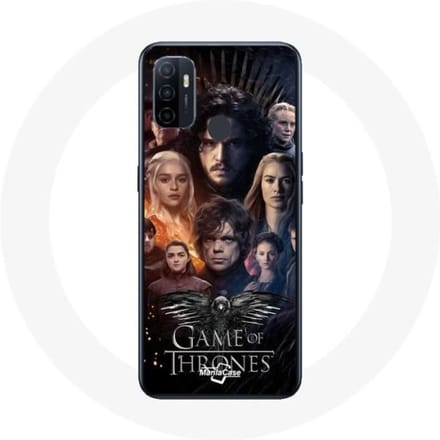 Coque - Game of Thrones - Oppo A53 - Souple - Protection smartphone - Aigle Gris