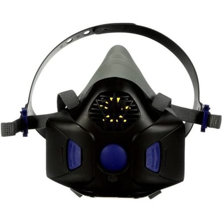 3M halfgelaatsmasker - HF-803SD - secure click - spraakmembraam - large