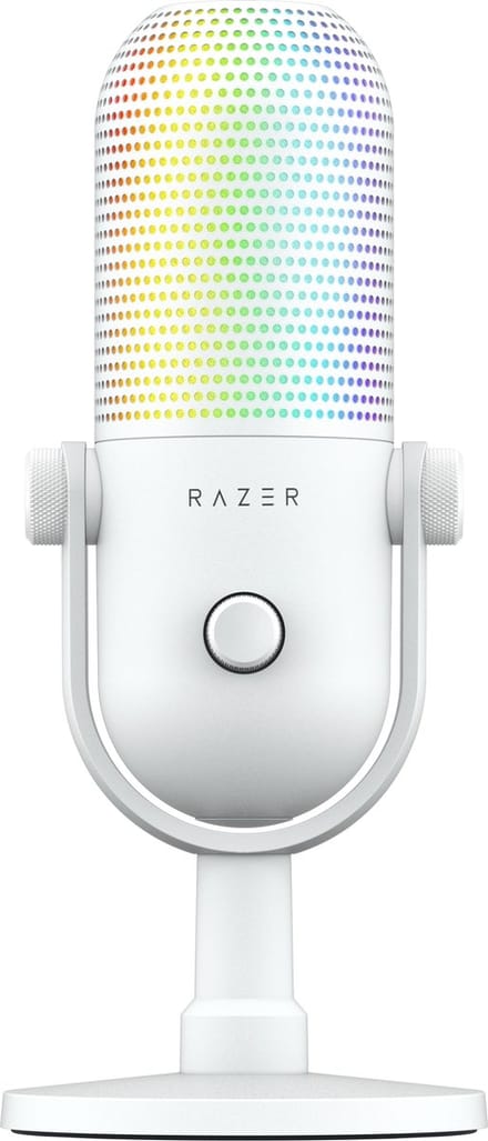 Razer Seiren V3 Chroma - USB Gaming Microfoon - Ruisonderdrukking - RGB - PC - Wit