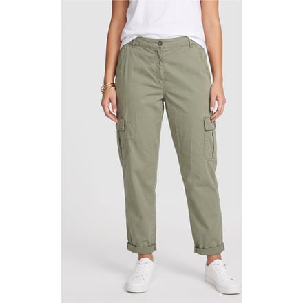 White Stuff Everleigh Cargo Trouser Mid Green Taglia: 22 | Pantaloni cargo Outlet | Donna | Verde
