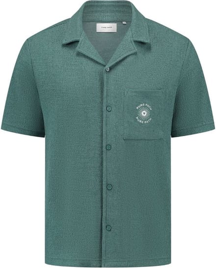 Pure Path Shortsleeve Shirt Faded Green
