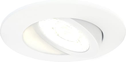 Ledvion - LED Inbouwspot - Wit - Dimbaar - 5W - IP65 - CCT - COB - Ø75mm