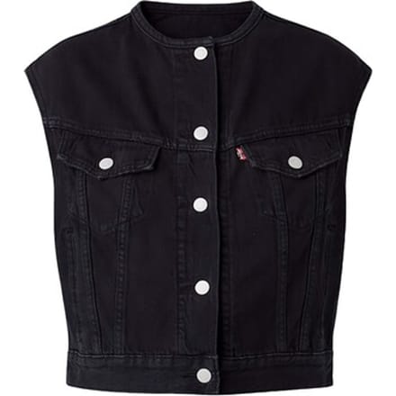 Blouse Levis Collarless Shrunken 90S Vest N