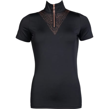 Damespolo HKM Rosegold Glamour