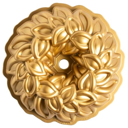 Tulband Bakvorm ''Laurel Wreath Bundt'' - Nordic Ware | Gold
