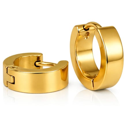 LGT Jewels oorringen Edelstaal Gold