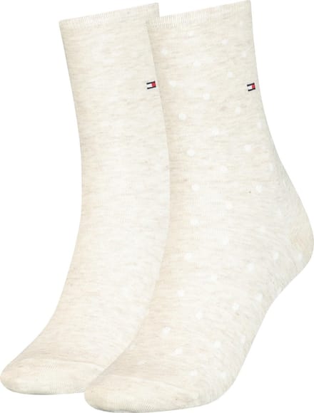 Tommy Hilfiger WOMEN SOCK DOT 2P Vrouwen Sokken Maat 35-38
