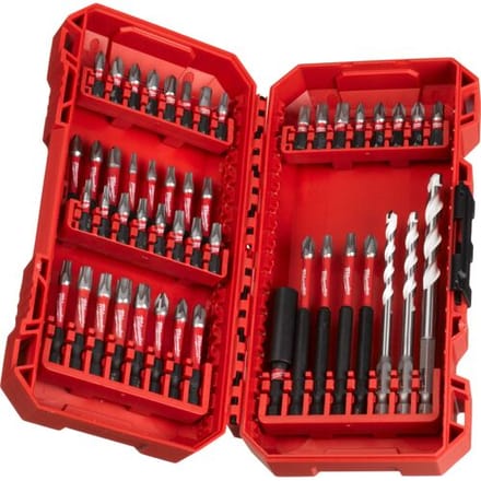 Milwaukee schroefbit set Shockwave 48-delig