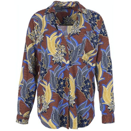 River Woods Ls Casual Shirt Blue Größe: 36 | Blusen Outlet | Damen | Blau