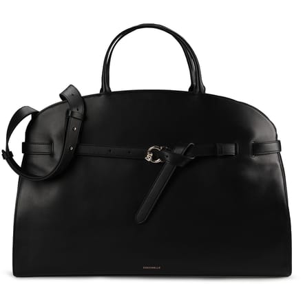 Coccinelle Sabine Handtas Leder 49 cm - Dames - noir