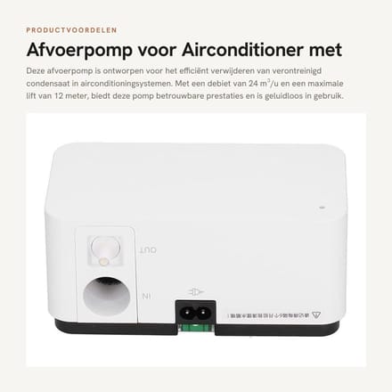 Dailygoods - Afvoerpomp voor Airconditioner met Condensaatverwijdering