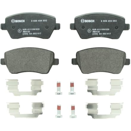 Remblokset BOSCH 0 986 494 592, voor