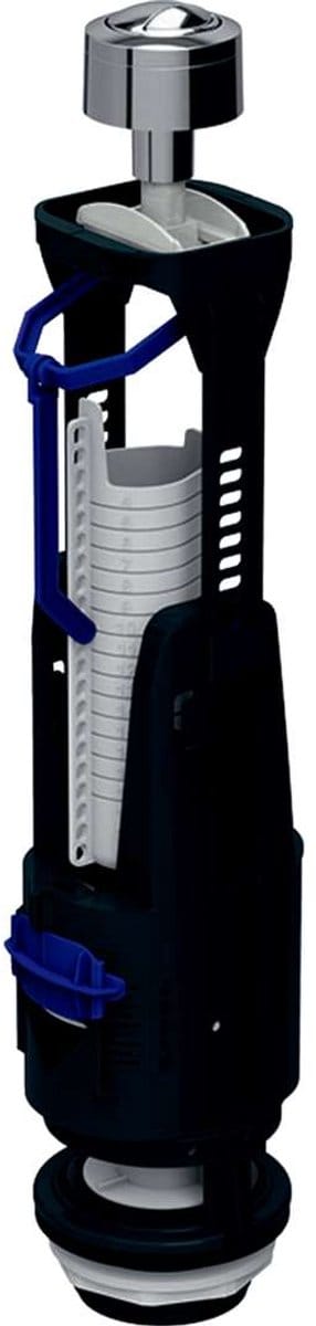Geberit Toebehoren - Afvoerventiel type 240, 2-toets spoeling, glanzend chroom 136.901.21.2