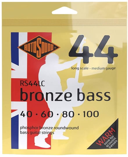 Phosphor Bronze Snarenset Akoestische Bas Medium Gauge (040-100)