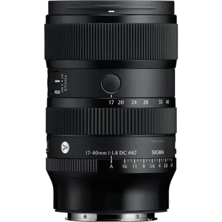 Sigma 17-40mm f/1.8 DC Art  Sony E-bevestiging