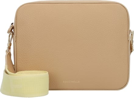 Coccinelle Kleine Crossbodytas / Schoudertas Dames - Leer - Tebe - Beige