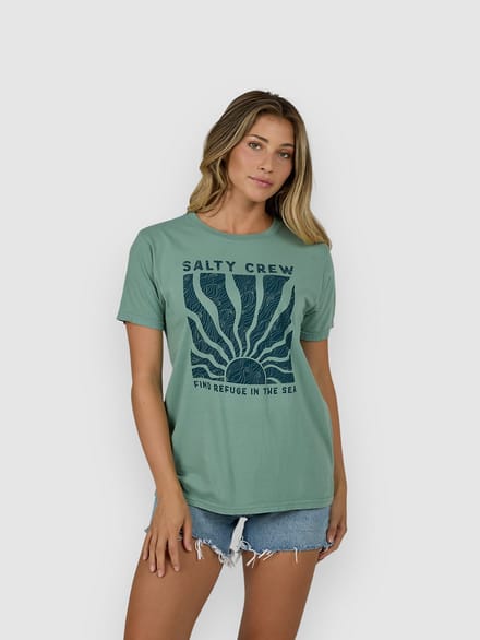 Salty Crew Perfect Set B.F T-Shirt groen