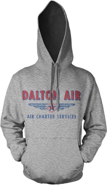 MacGyver Hoodie/trui -M- Daltons Air Charter Service Grijs