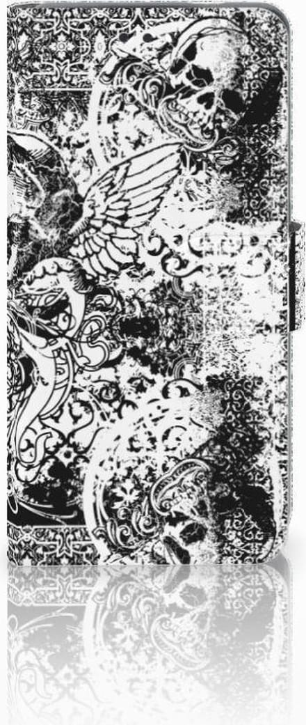 Telefoonhoesje met Naam Nokia 3.1 (2018) Skulls Angel