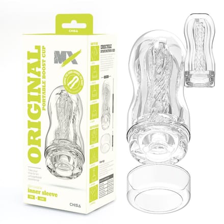 Chisa - Original Portable Boost Cup - Cup Masturbator - Transparant