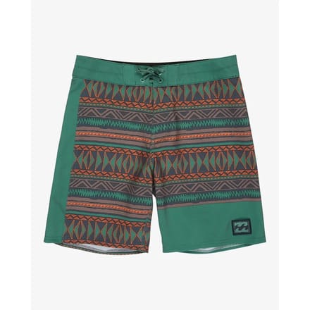 Billabong Burleigh Pro Zwembroek Groen 16 Years Jongen