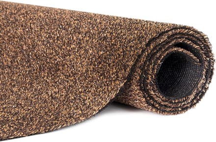 Kunstgras Mat - Balkon Tapijt - Terras Aankleden - Waterdicht Antislip - 400 x 350 cm - Bruin
