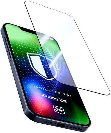 3Mk Hardy Ultra Glass Gehard Glas Voor Iphone 16E Slagbestendig