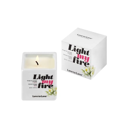 Light My Fire - Luscious Massagekaars - Gardenia