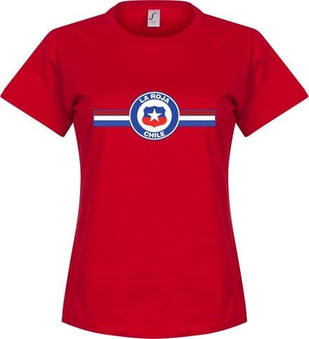 Chili Dames T-Shirt - Rood - S