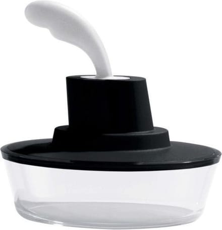 Alessi - Vershoudbakjes Ship Shape - Plastic - Zwart