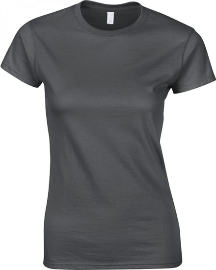 Gildan Softstyle® Fitted Ladies' T-shirt GI6400L - Charcoal - M