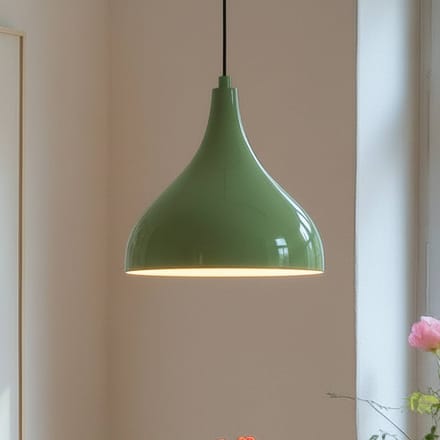 ROYALTECH Hanglamp Adash, mintgroen, metaal, Ø 26 cm, E27