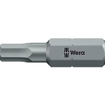 Wera Bit 840/1 Z, binnenzeskant, aandrijving 2, lengte 25 mm, 10 stuks