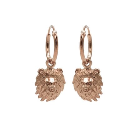 Karma Symbols oorbel M1213 Lion Rosé