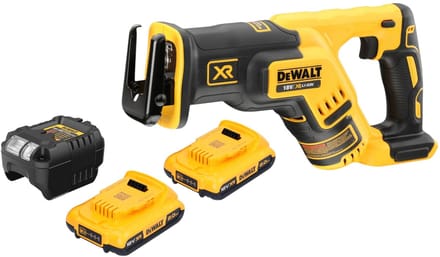 DeWalt DCS 367 D2 accu-reciprozaag 18 V borstelloos + 2x accu 2.0 Ah + lader