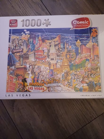 King puzzel 1000 stuksjes las vegas