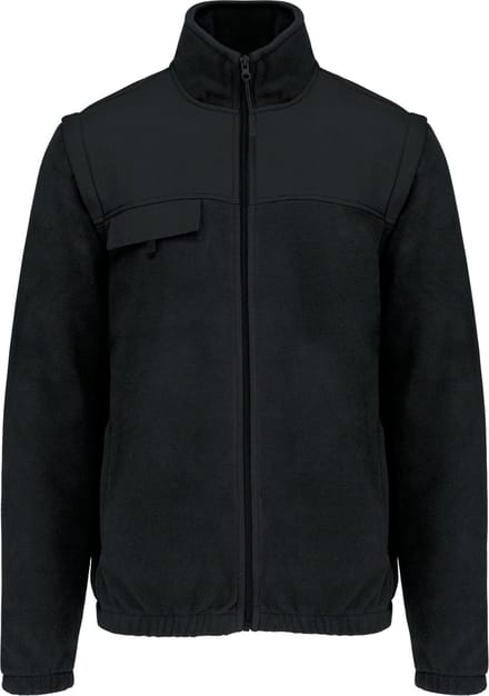WK. Designed To Work Fleecejas met afneembare mouwen WK9105 - Black - M
