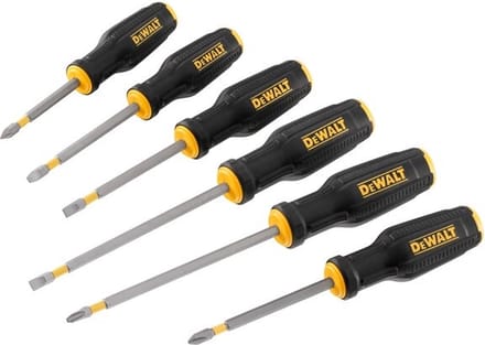 DEWALT DWHT0-62056 | SCHROEVENDRAAIERSET | VOLLEDIGE PASVORM | 6-DELIGE
