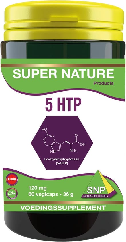SNP 5 HTP 120mg puur 60 Vegetarische capsules