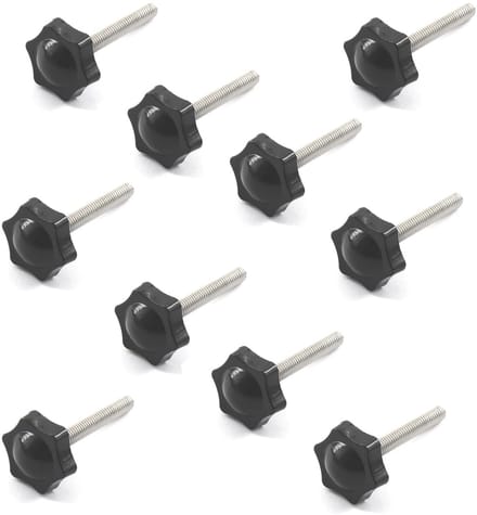 Dailygoods- Handknop Sterkop 32mm - Aanscherping Schroef - Rvs 304