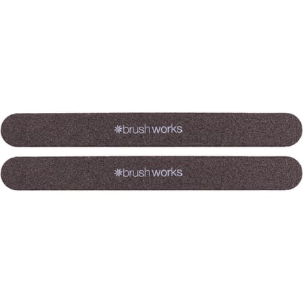 brushworks Professional Emery Boards (Set of 2)