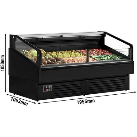 GGM Gastro Kühlinsel - 1955mm - 255 Liter - Glasfront