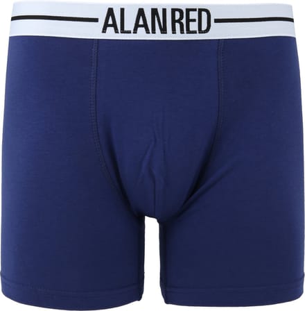 Alan Red Boxer zwart blauw 2Pack - Maat M - Heren - Boxershorts