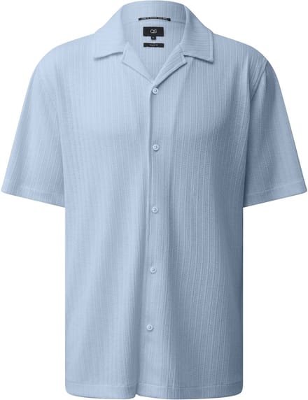 Geweven textiel shirt QS
