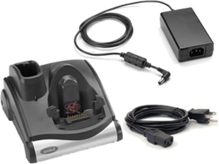 Zebra 1-Slot Serial/USB Cradle Zwart