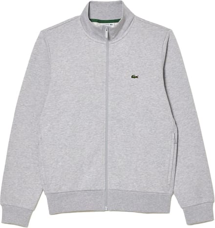 Lacoste heren sweatvest - lichtgrijs melange