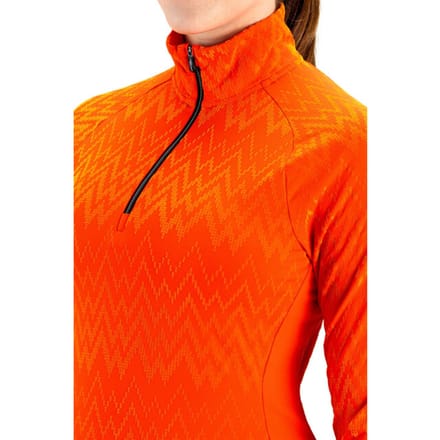 FALCON - clementine - Skipully met rits dames - Oranje
