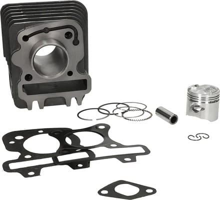 Cilinder Mezoly 50cc voor Piaggio & Vespa 50cc 4 Takt 4V